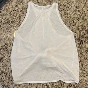 White Lululemon tank size 4